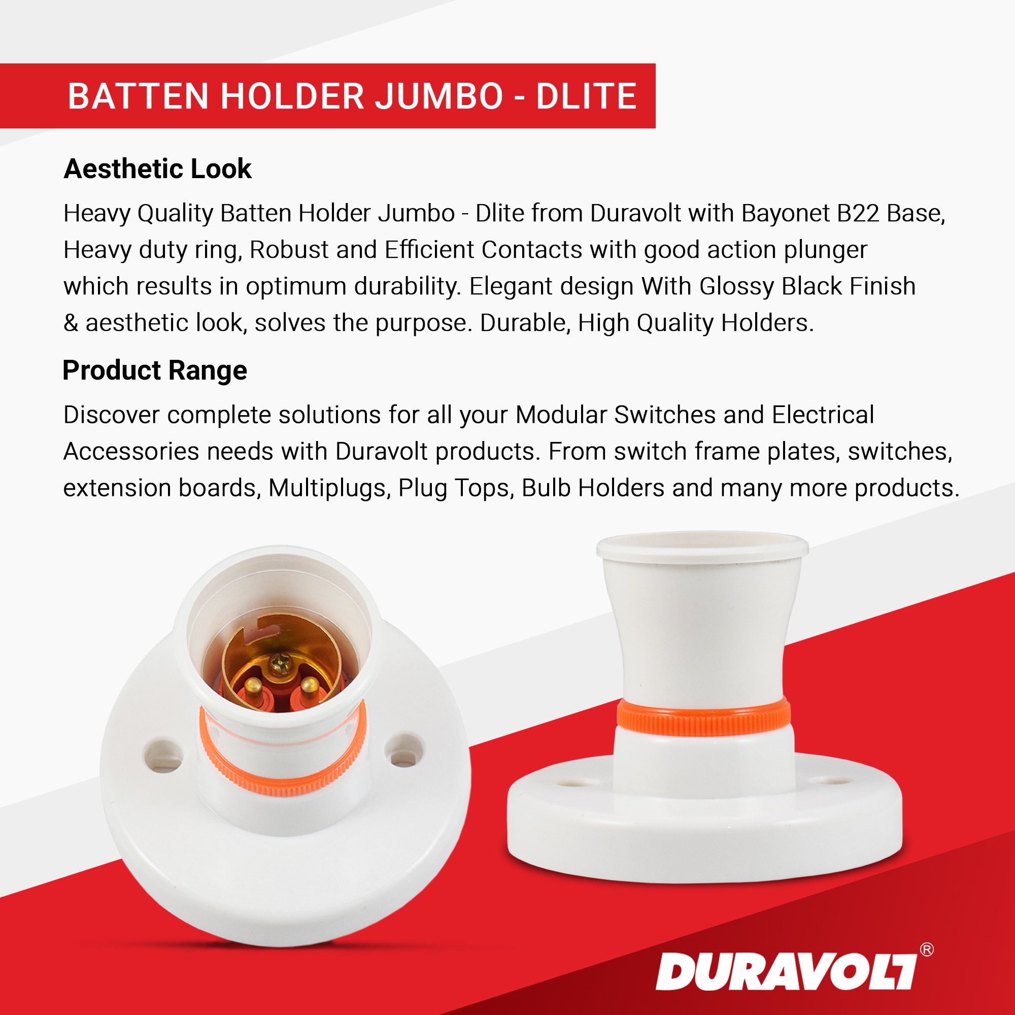 Batten Holder Jumbo Dlite - Image 5