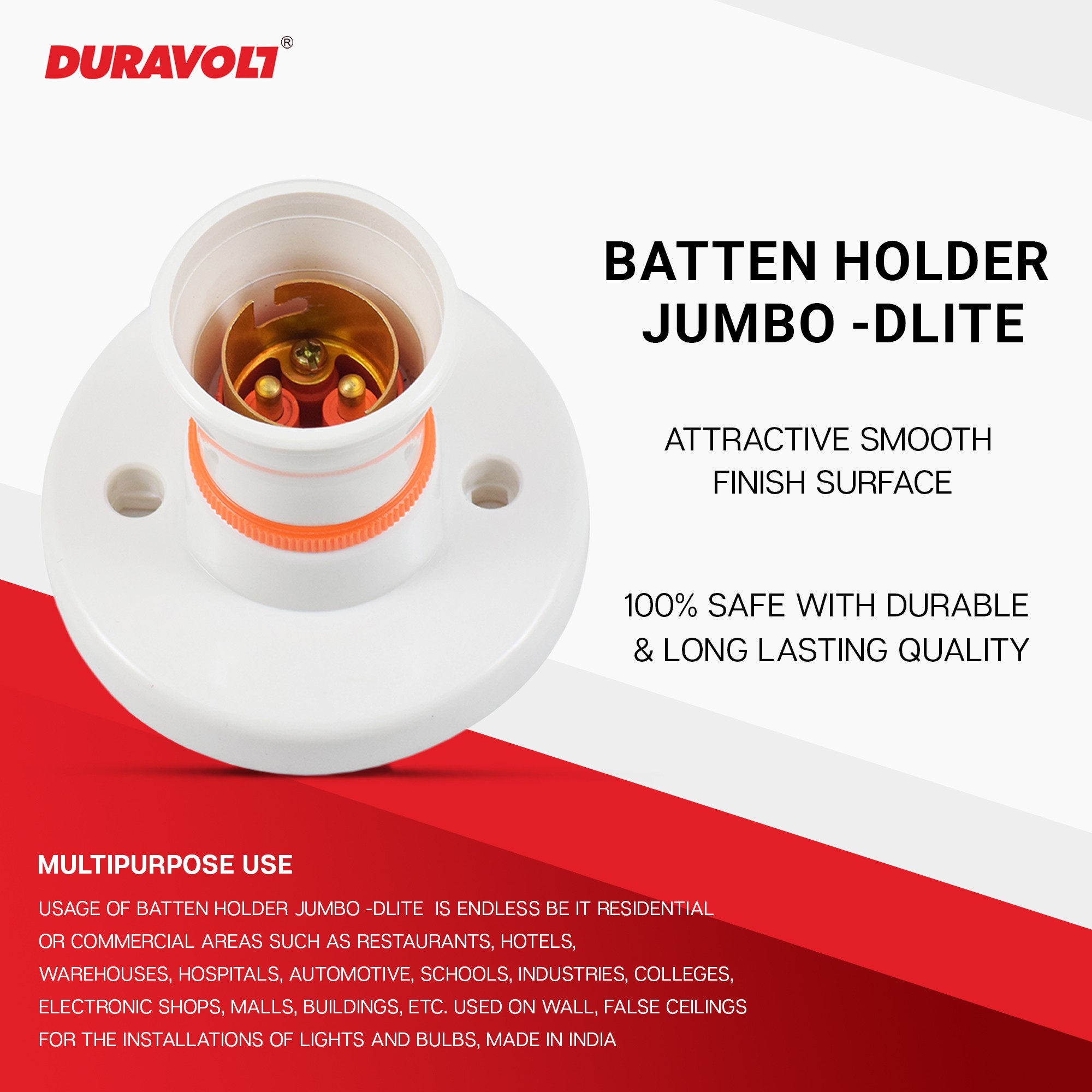 Batten Holder Jumbo Dlite - Image 8