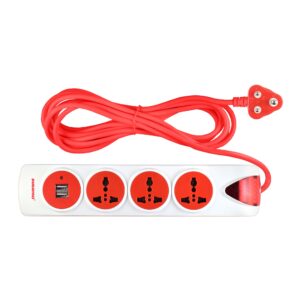 Diamond Plus Power Strip (3+2USB)