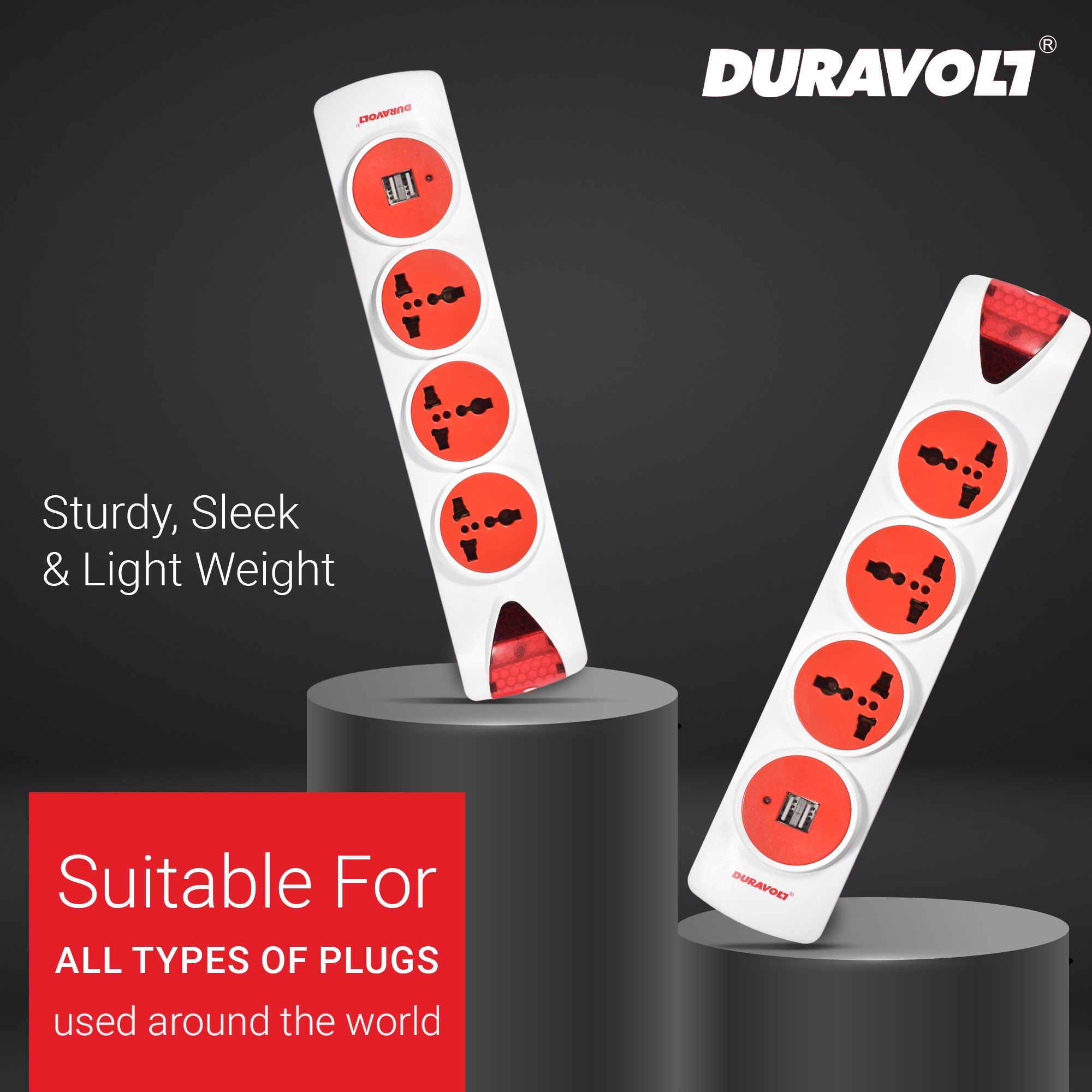 Diamond Plus Power Strip (3+2USB) - Image 6