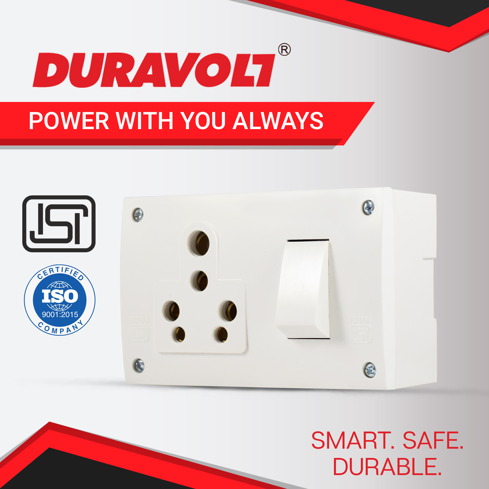 16A Switch Socket Combined (3 in One) - Image 5