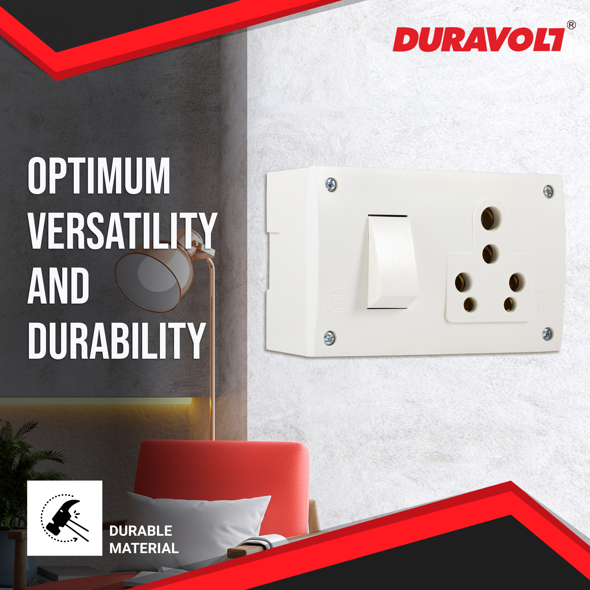16A Switch Socket Combined (3 in One) - Image 6