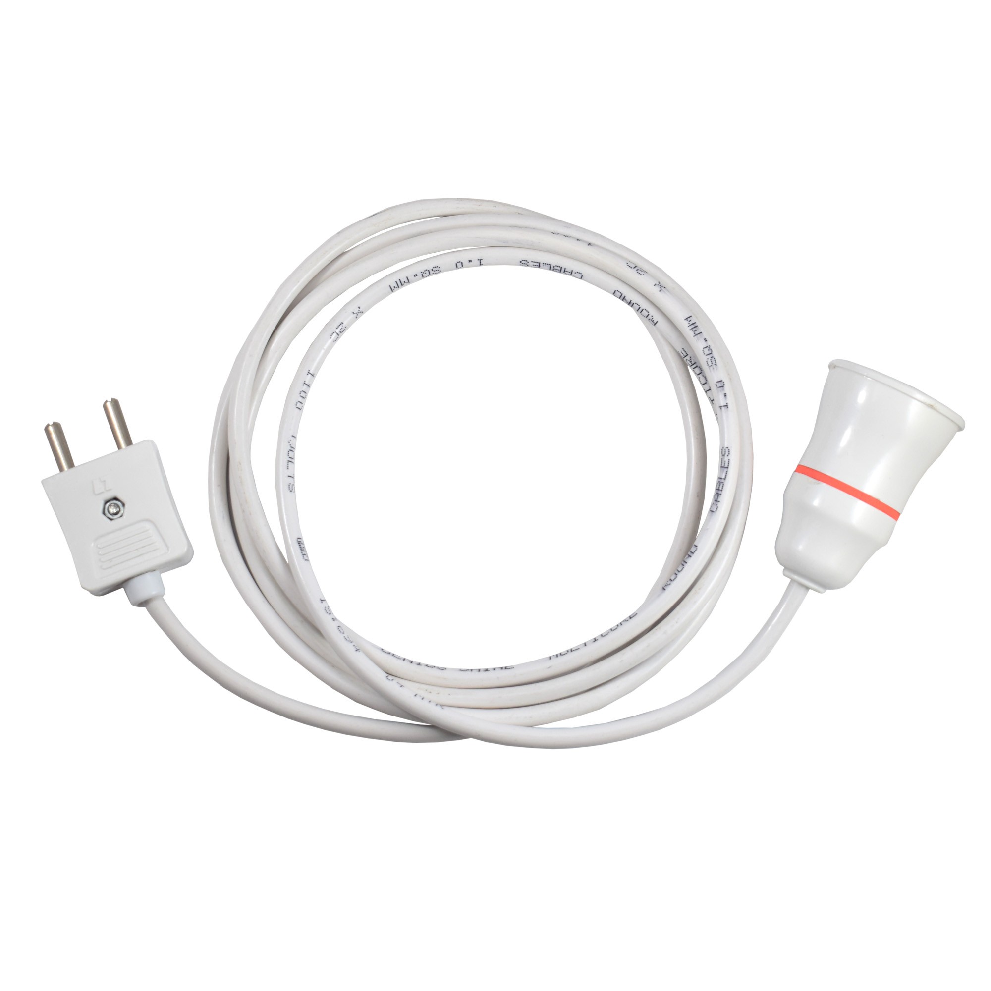 Pendant Bulb Holder with Flexible Wire & 2-Pin Plug - Image 2